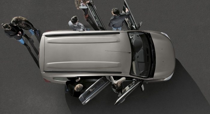 Dacia Lodgy top-view