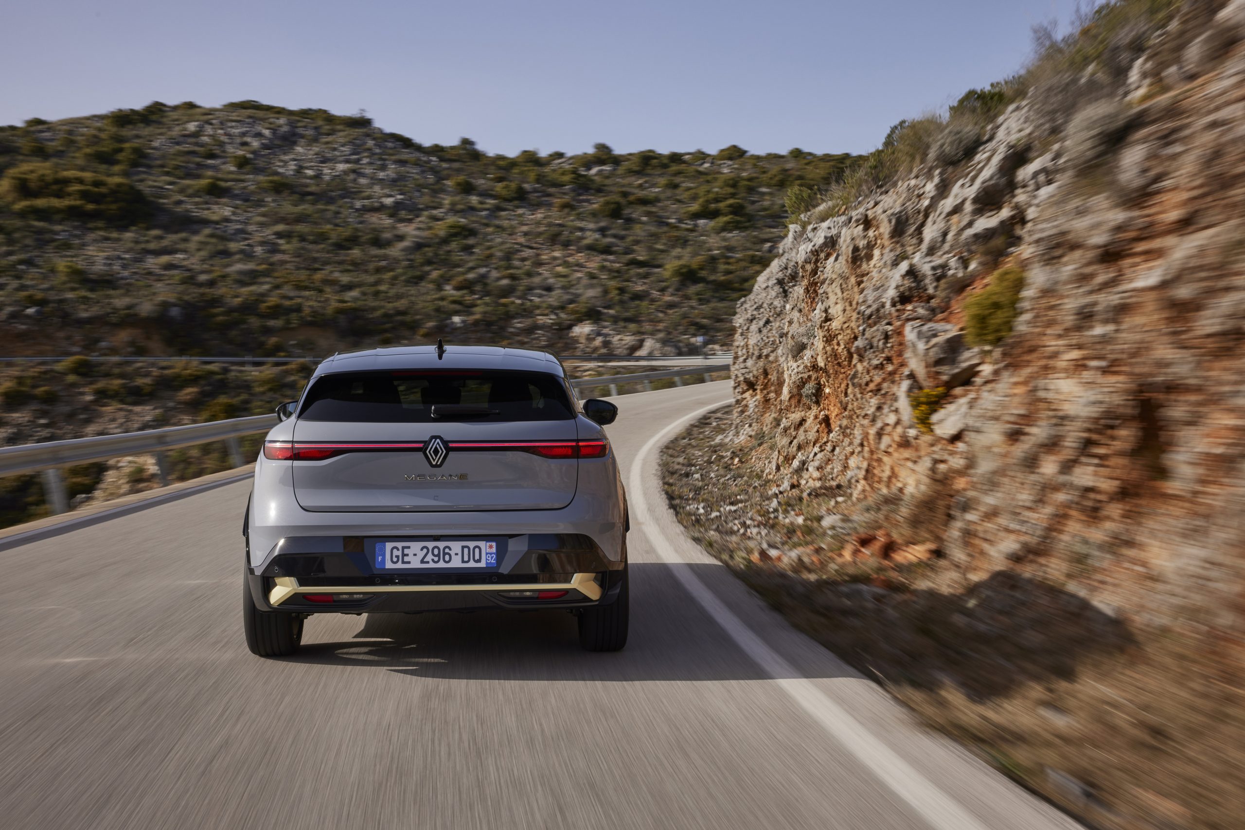 megane electric achterkant