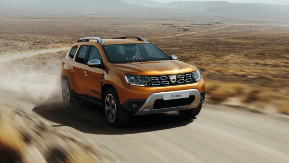 Dacia Duster front