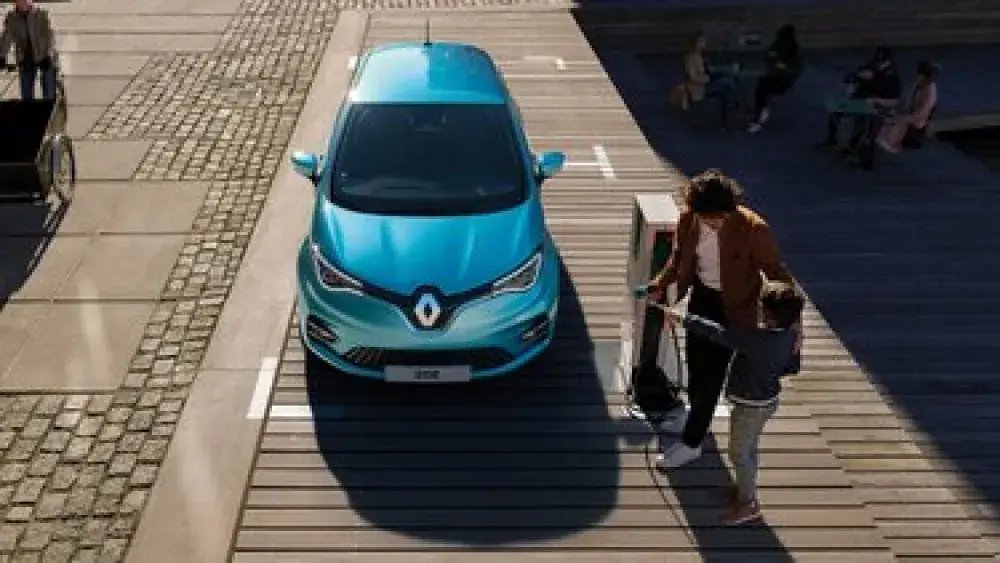 Renault Zoe Electric front side