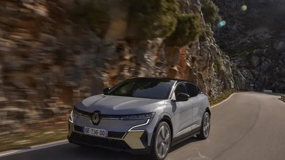Megane electric grijs