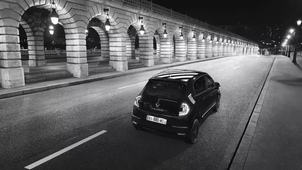 Twingo E-Tech Electric achterkant