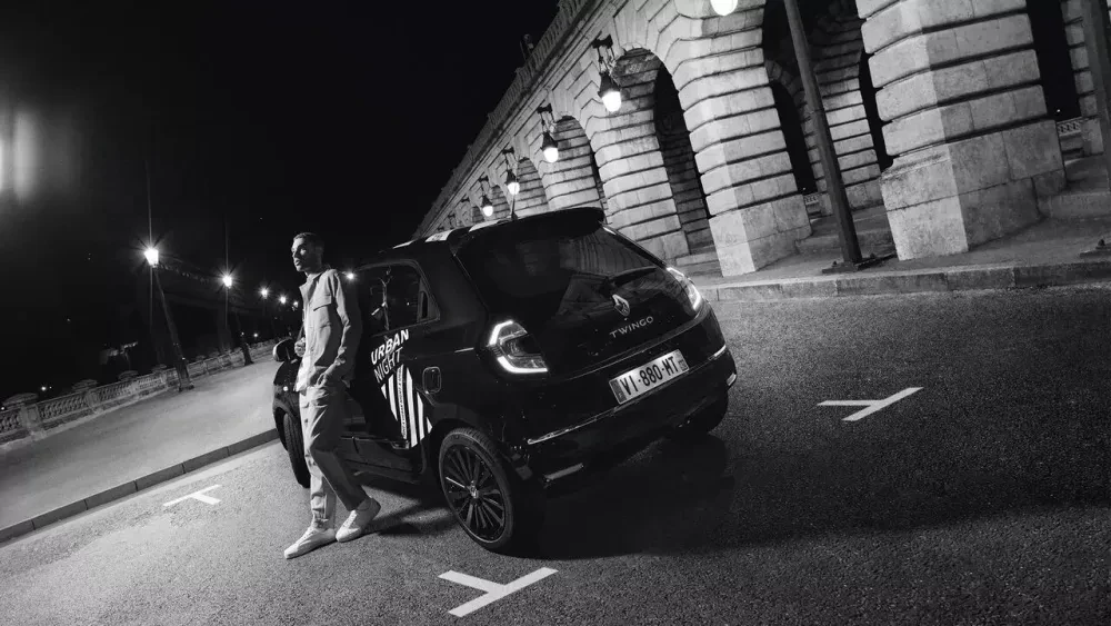 Twingo E-Tech Electric achterkant