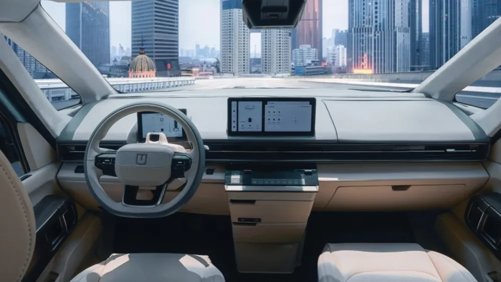 Binnenkant Farizon SV met smartgrip stuur en vision display